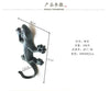 Animal Shape Ironwork Metal Hooks Clothes Hat Key Retro Style Originality Wall Hooks Villa Courtyard Wall Mounted Decorate home