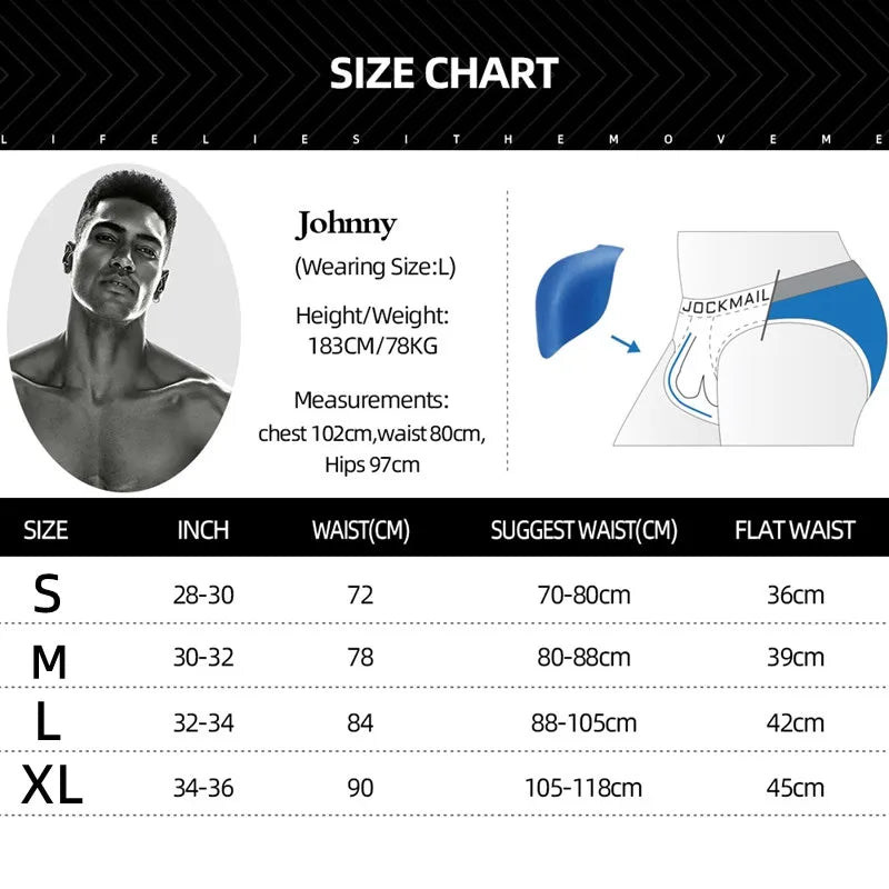 Men Swimwear Sexy Male Swimming Briefs with Removable Padded Pad Swimwear Push Up Men Underwear Swimsuit Trunks Men Swim Tanga