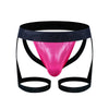 Men PU Faux Leather Jockstrap Harness Men Bondage Fetish Hombre Stage Nighclubwear Sexual Gay Underwear Pouch Strap Lingerie