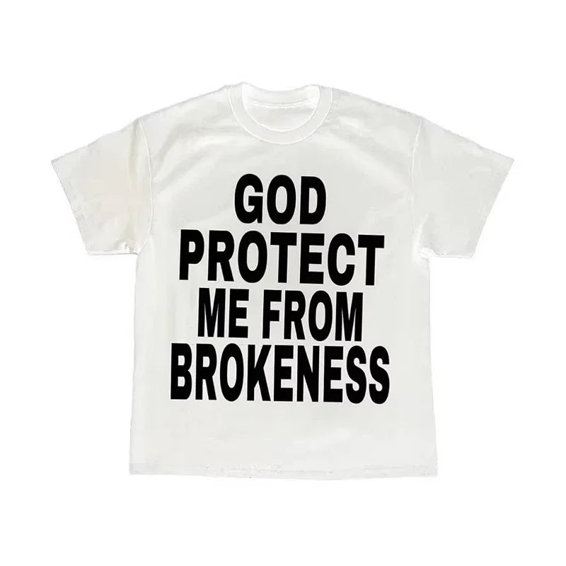T-shirt Punk Casual Tee Men Women