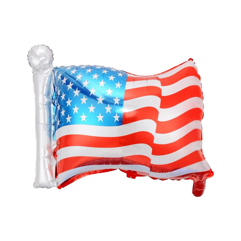 Independence Day Party Supplies American Flag Tableware USA Plates, Cups, Napkins, Forks, Spoons For 4th Of July USA Party Decor