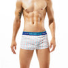 SEOBEAN Classic Plaid Mens Boxer Shorts 100% Cotton Underwear Boxershorts