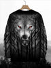 Sale 3D Printed Lion Pattern Men's T-Shirt Casual Comfortable Long Sleeve T-Shirt Unisex Fashion Autumn Unisex T-Shirt Clothing