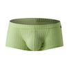 Mens Solid Color Trunks Underpants Pouch Enhancing Low Waist Sweat Breathable Shorts Underwear Comfort Panties Lingeries