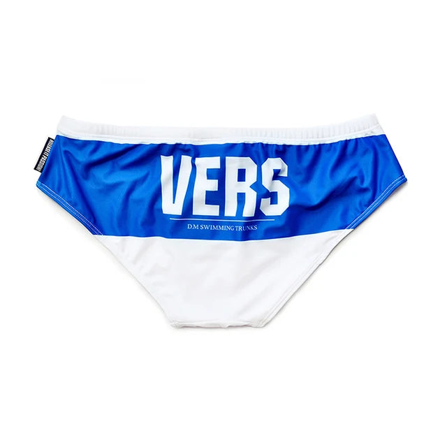Men's Swimwear Bikinis Swimsuit Male Tight Swim Shorts Bathing Suit Swimming Double Layer Pool Trunks Beach Briefs TOP/VERS/BTTM