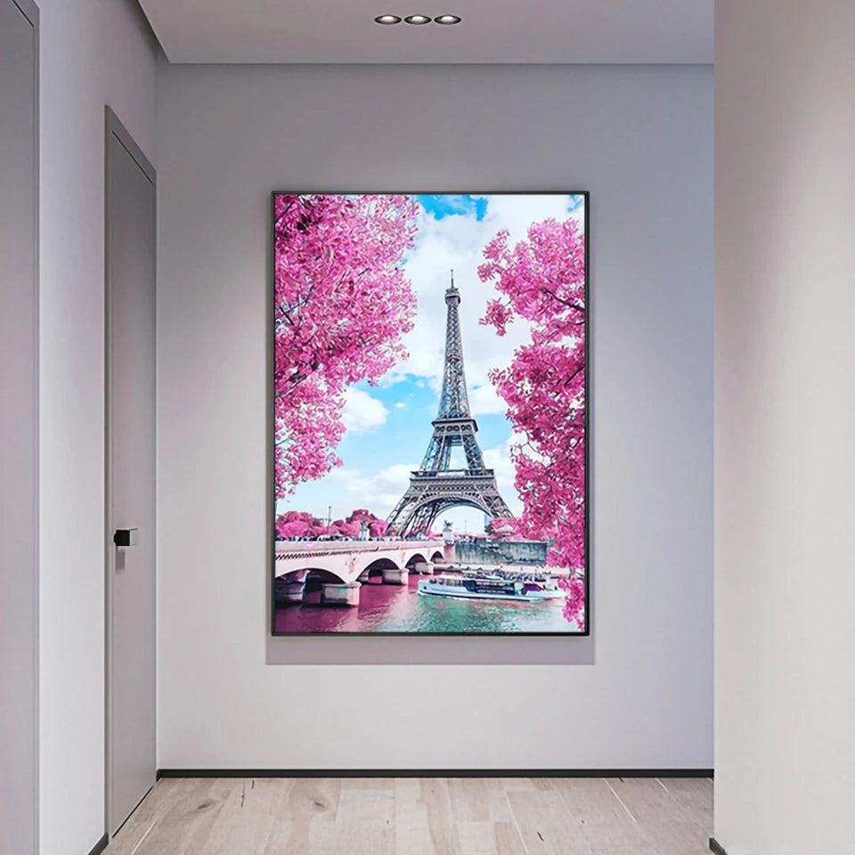 5D DIY Diamond Painting Landscape Coastal Sunset Rhinestone Picture Full Square/Round Diamond Embroidery Mosaic Decoration Gift