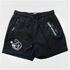Men's Quick Dry Side Printed Shorts Double Zipper Pocket Side Design Running Basketball Training Fitness Shorts Summer