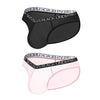 Transparent Men's Underwear Briefs Comfortable Low Wasit Ice Silk Sexy Men Panties Quick Dry Breathable antibacterial Underpants