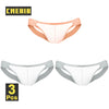 Men’s Ultra-Thin Breathable Mesh Thong – Lightweight Nylon G-String Underwear | Quick-Dry, Stretch Fit, Low-Rise Comfort (1–4 Pack)