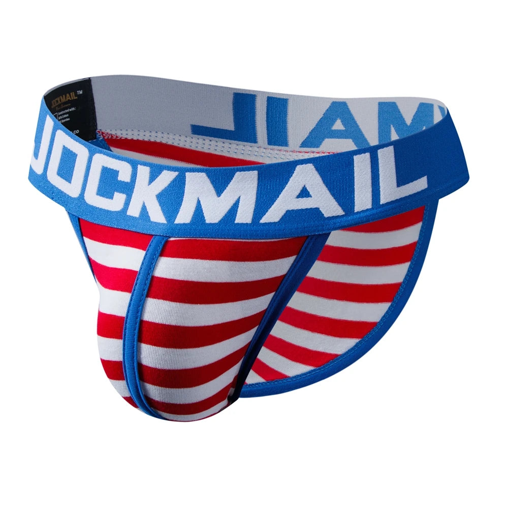 Jockmail Sexy Underwear Men Bikini Brief