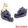 Dragon Head Statue Natural Gemstone