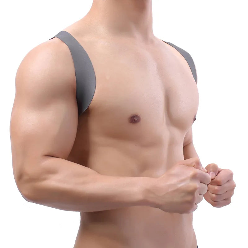 Men's Halter Backless Elastic Body Chest Harness