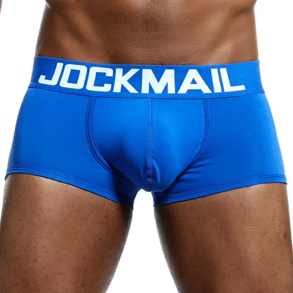 JOCKMAIL Brand Male Panties Breathable Boxers Cotton Men Underwear