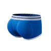 JOCKMAIL Brand sexy men underwear bulge enhancing men Boxer include Penis pad and hips buttocks double Removable push up cup