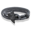 MKENDN Ocean Style Manta Ray Multilayer Rope Bracelet Charms Men Women Beach Wristband Adjustable Jewelry Homme
