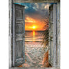 5D DIY Diamond Painting Landscape Coastal Sunset Rhinestone Picture Full Square/Round Diamond Embroidery Mosaic Decoration Gift