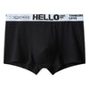 1/3Pc Men Panties Breathable Antibacterial Boxer Shorts Four-corner Shorts Teenagers Knitted Pure Color  U Convex Male Underpant