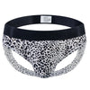 Leopard Print Jockstrap Sexy Briefs Men Bikini Underwear Slip Hombre Calzoncillos Hombre Kinckers Men Briefs Cuecas Gay