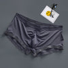 Men's Ice Silk Boxer Pants Breathable Panties Sexy Transparent Ultra-thin Underwear Breathable Comfortable Underpants