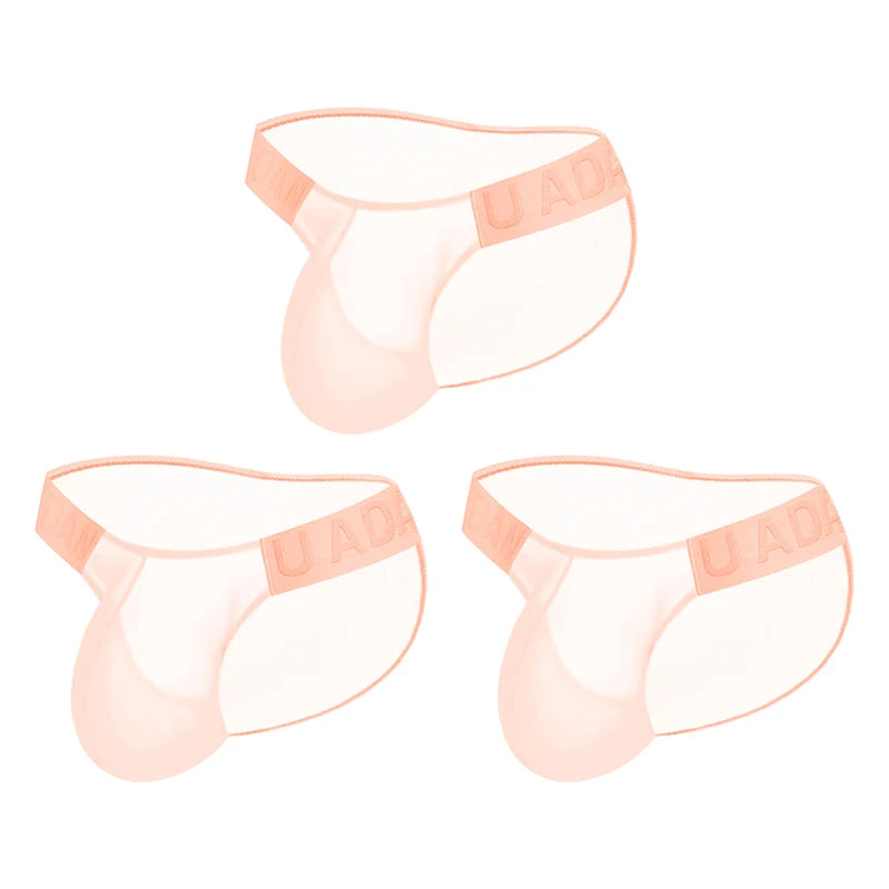 Mens Underwear Summer Ultra-thin Transparent Boxershorts Male Ice slip panties Boxer Shorts Comfortable Men's Underpants AD786