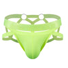 Jockmail Men Sexy G String Thong Erotic Jockstrap Bondage Gay Underwear Penis Pouch Strap  Hollow Lingerie Sissy Panties