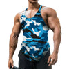 3D Print Cool Camouflage Tank Tops For Man Colorful Pattern Tees Summer Casual Fashion Vest Oversized Sportswear Street Tank Top