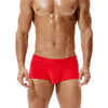 SEOBEAN Mens Boxers Sexy Underwear Men Underpants U convex Penis Pouch Male Panties Low Waist Solid Boxer Shorts Calzoncillo