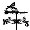 Metal Weathervane,Witch Iron Weather Vane,Sea Rover Wind Direction Indicator,Garden Decoration,Outdoor Roof Decoration,Gardening