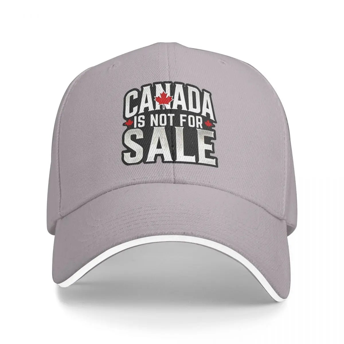 Canada Is Not For Sale Baseball Cap Unisex-Teens Custom DIY Trucker Hat Summer Casual Hiking Fishing Breathable Snapback Cap