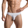 Sexy Men Low Rise Briefs Men's Penis Large U Convex Pouch Underwear Briefs Slips Male Panties Stretch Breathable Underpants