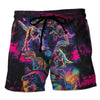 Funny 3D Printing Dinosaur Beach Shorts For Men Street Drawstring Swimming Trunks Kids Summer Animal Pattern Surfboard Shorts