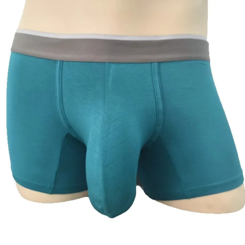 Ultra Men Modal Ice Silk Boxer Briefs Big Pouch