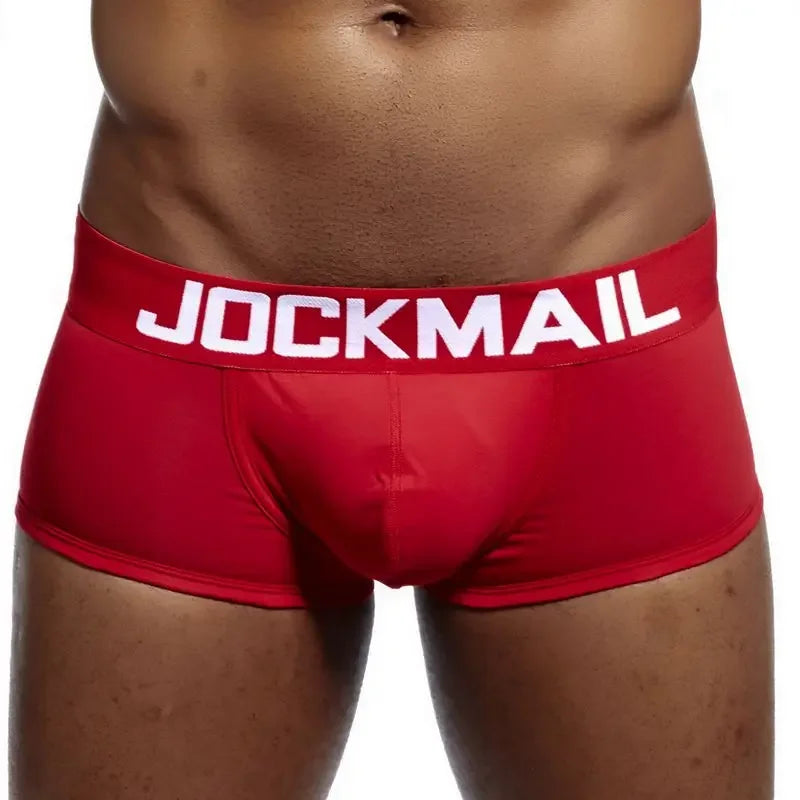 JOCKMAIL Brand Male Panties Breathable Boxers Cotton Men Underwear