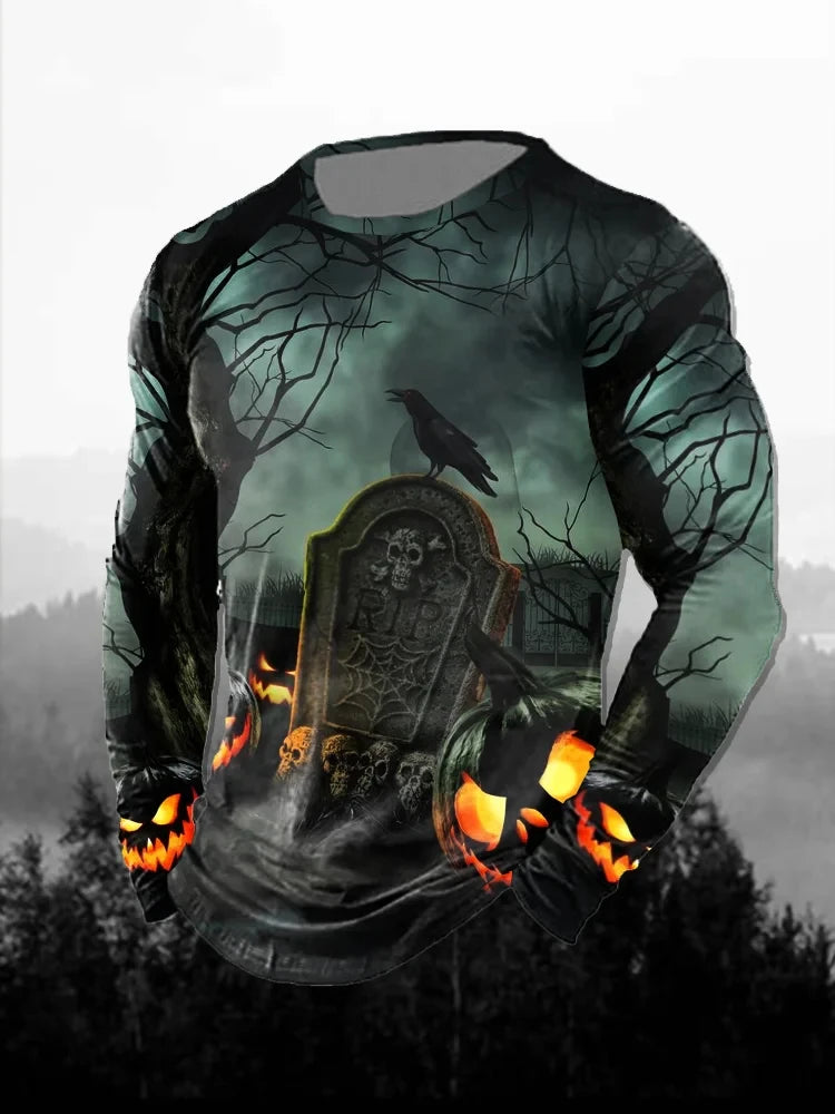 Sale 3D Printed Lion Pattern Men's T-Shirt Casual Comfortable Long Sleeve T-Shirt Unisex Fashion Autumn Unisex T-Shirt Clothing