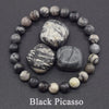 Real 5A Natural Lapis Lazuli Stone Beads Bracelet Homme Elastic High Quality Energy Healing Jewelry for Women Gift for Boyfriend