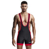Mens Undershirts Slim Bodysuit Shaper Wrestling Singlets Jumpsuits Sexy Underwear Bodywear Sports Bodybuilding Singlets Onesie