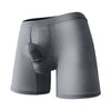 Men's Boxershorts Cotton Breathable Underwear Mid Long Boxers Trunks Comfortable Shorts