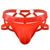 Jockmail Men Sexy G String Thong Erotic Jockstrap Bondage Gay Underwear Penis Pouch Strap  Hollow Lingerie Sissy Panties