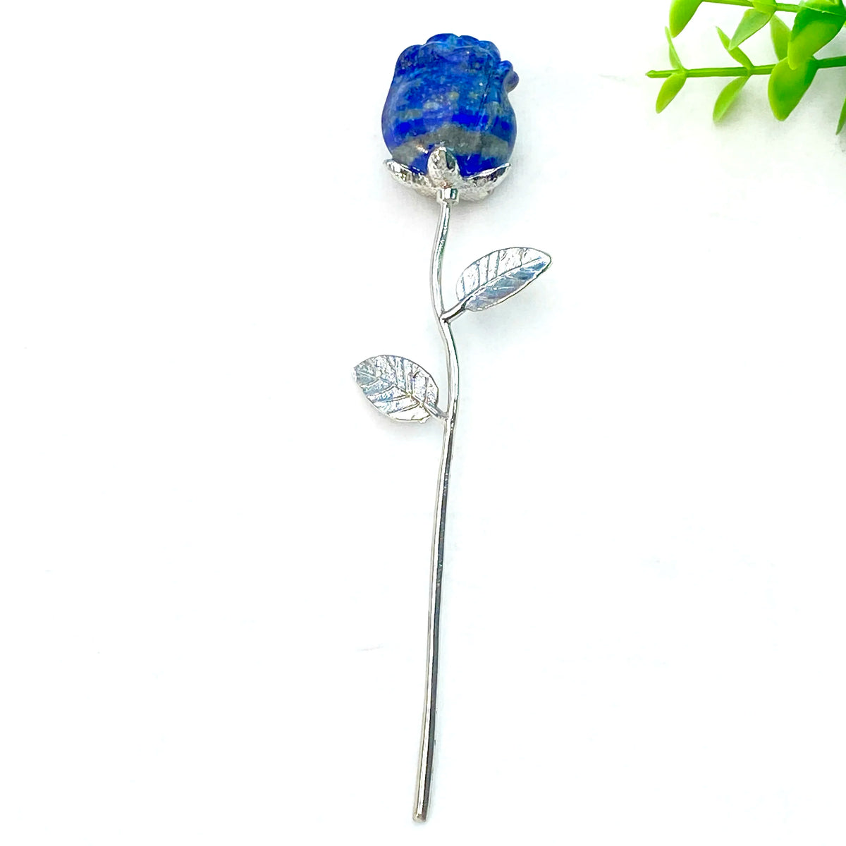 1PC Crystal Carved Rose Flower,Excellent Gifts,Ideal for Valentine's Day,Mother's Day,Graduation Gift,Home Decor Accent