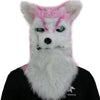 Movable Mouth Fox Mask Halloween Costume Cosplay Party Mouth Mover Wolf Masks Animal Panda Husky Orangutan Artificial Fur Mask
