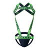 Men's Jockstrap Underwear Bodysuit Suspender Jumpsuits Sexy Lingerie Men Harness Hollow Out Bondage Elastic Hole Erotic Costume