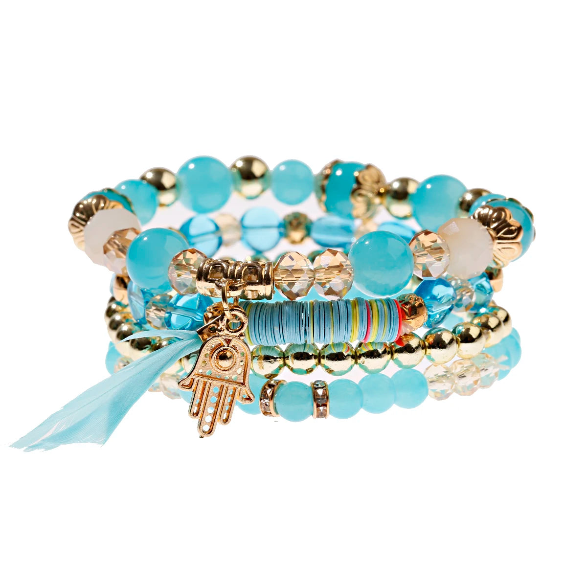Vintage Bohemia Women Bracelets Set