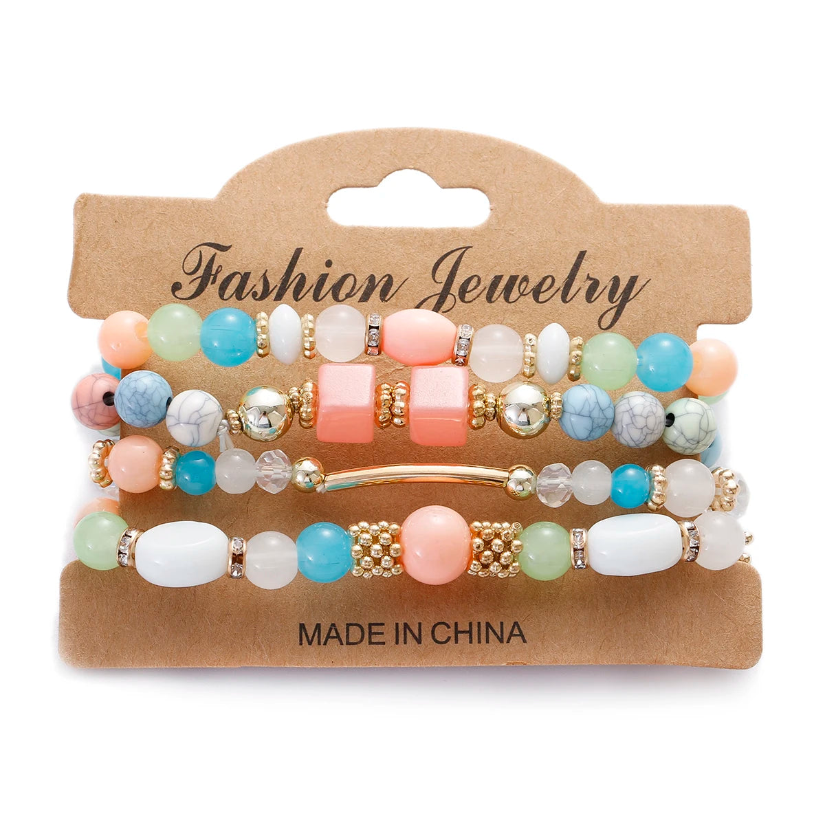 Vintage Bohemia Women Bracelets Set