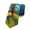 Classic oil painting high-quality printing, novel tie personalized wedding party shirt accessories Harajuku fashion unisex tie