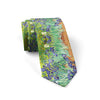 New 3d printed oil painting tie men's fun fashion business tie wedding party shirt accessories Van Gogh starry sunflower