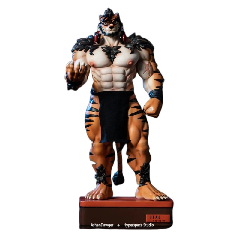32Cm Furry Gk Frae Aiden Cskqjs Ashendawger Hyperspace Studio Ashael Toramono Anime Action Figure Model Statue Garage Kit Toys