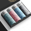 4Pcs Boxer Shorts Men's Underwear Sexy Panties Cotton Boxers Print Underpants Male Shorts U Convex Lingerie Plus Size 6XL