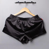 Mens Pajamas Shorts Homewear Smooth Silky Underwear Men Sleep Bottoms Loungewear Boxer Shorts Men Underpants Boxers