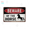 Wildlife Warning Signs Beware Of The Pig Snakes Metal Sign Animals Tin Plate Wild Forest Warning Plaque Retro Wall Stickers Sign