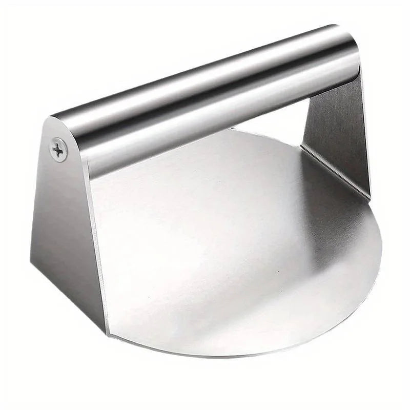 Stainless Steel Smash Burger Press Hamburger Patties Meat Masher Circular Meat Press Mold for Deli Meats Kitchen Accessories